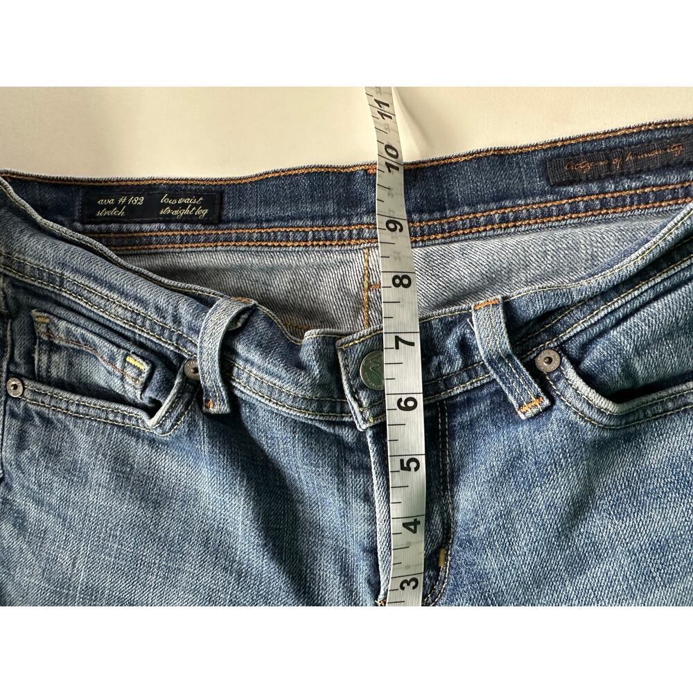 Citizens of Humanity Sz 27 Ava #182 Low Rise Straight Stretch Actual 28x28.5 - Picture 15 of 16